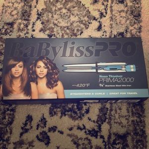 BRAND NEW straightener/curler